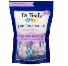Dr Teal's Kids Bath Time Fizzle Lavender Bath Bomb 5ct *3pk*