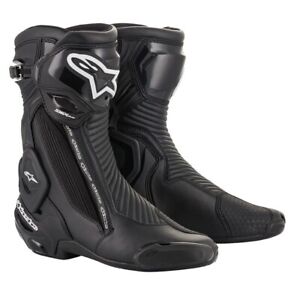 ALPINESTARS SMX PLUS V2 ROAD MOTORCYLE BOOTS AS2221019001044 Size 44