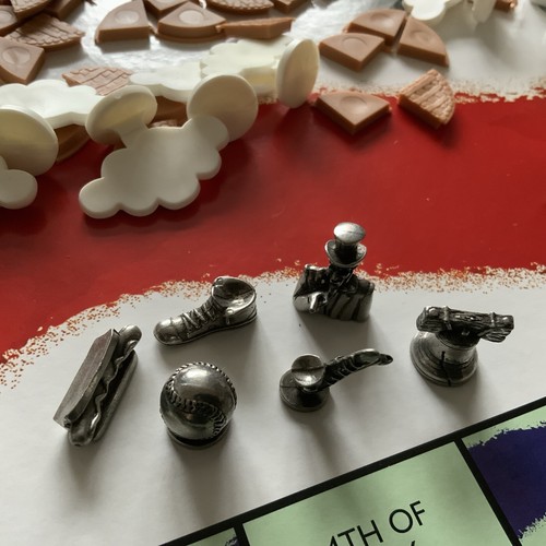 AMERICA IN A BOX Board Game (like Monopoly) Late for the Sky Production Co Rare - Picture 3 of 5