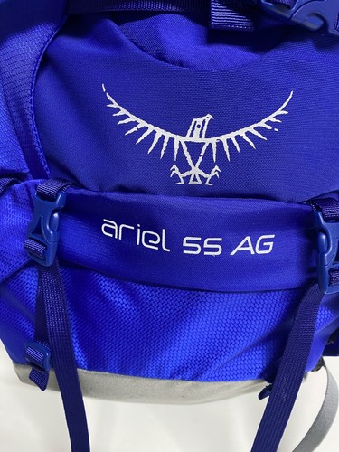 Osprey Ariel 55 AG Rucksack, Back Pack, Größe Small/Medium, Tidal Blue, NEU - Bild 3 von 9