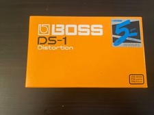 Boss DS-1 Distortion Pedal 2009 NIB with warranty card & all printed  manuals
