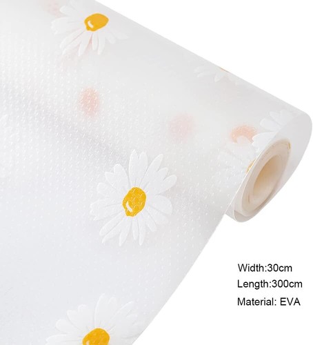 Shelf Liner Kitchen Cabinet Drawer Mats Non-Slip Cupboard Fridge Storage Pad - Picture 20 of 29