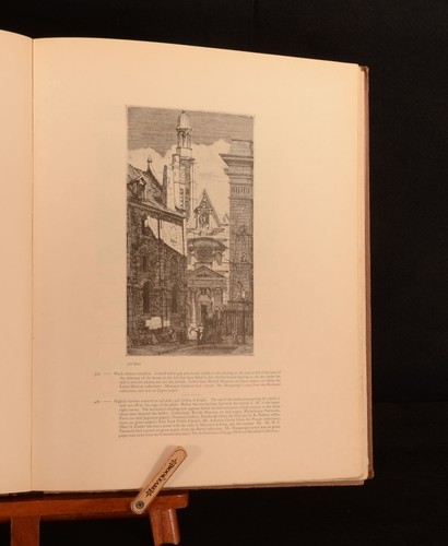 1924 Catalogue Raisonne of the Etchings of Charles Meryon Delteil Illustrated - Imagen 7 de 12