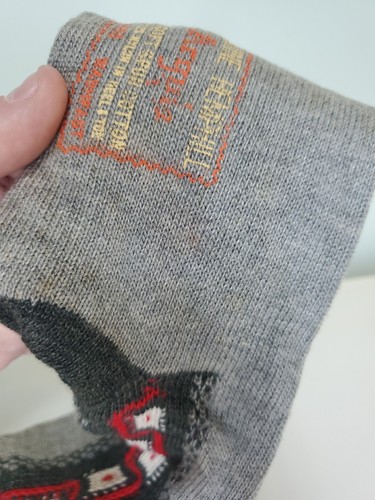Vintage Clothing Genuine Hemphill Dress Socks Cotton Gray Hosery - Picture 7 of 13