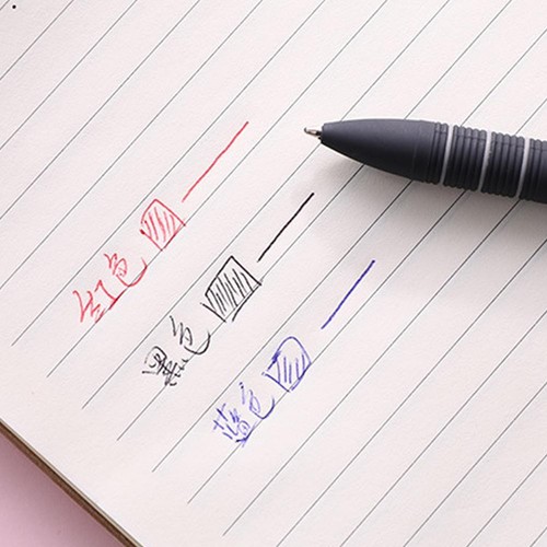 3 in1 Press Ballpoint Pen-Writing Pen Refill School G8C2 Office Screen T9J2 - Picture 1 of 9
