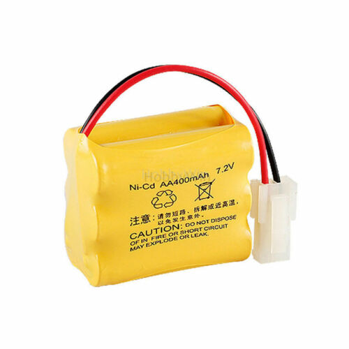 1Pack 7.2V 400mAh NiCD AA Battery 5559-2P plug for RC Racing Buggy Car Boat ship - Picture 4 of 4