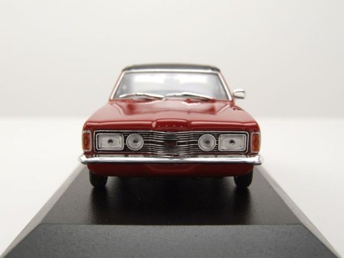 Ford Taunus Coupe 1970 rot Modellauto 1:43 Maxichamps - Bild 5 von 9