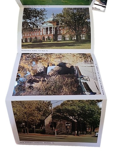 Carpeta folleto postal Shenandoah Valley Virginia saludos desde Skyline Drive - Imagen 5 de 11