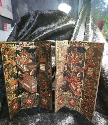 Mini Decoupage de Natasha Beshenkovsky escala 1:12 - Colección Americana - Escritorio - Imagen 2 de 12