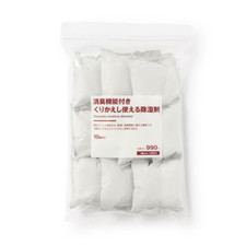 MUJI Reusable dehumidifier with deodorizing function 10 pieces