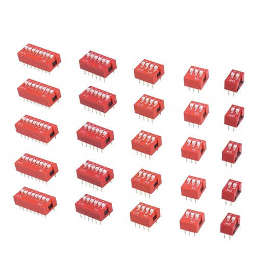 35 Pcs Encoding Switch Electrical Slider Dip Switches for Breadboard Toggle