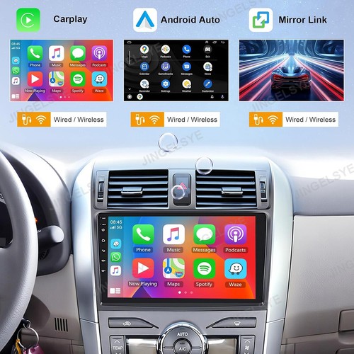Carplay For 2009-2013 Toyota Corolla Android 12 Car Stereo Radio Navi GPS 2G+32G - Bild 3 von 6