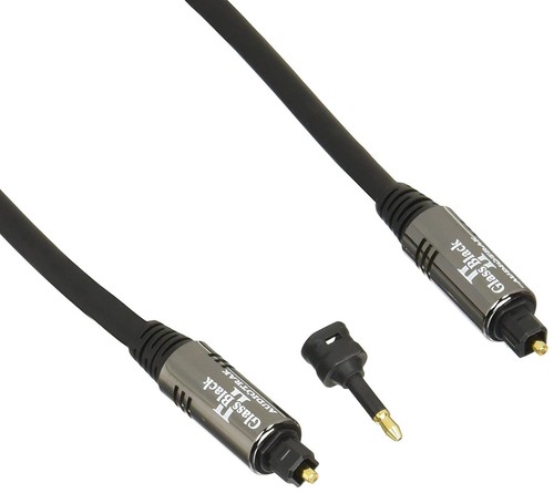 WiseTech AUDIOTRAK Glass Black2plus 1m GB2P100 - Afbeelding 1 van 5