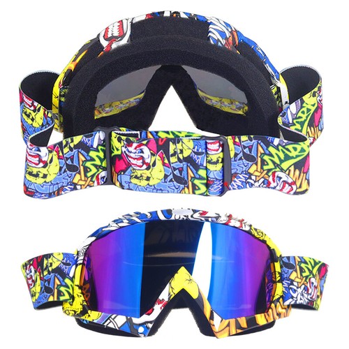 Motocross Goggles Motorcycle ATV UTV MX Off-Road Dirt Bike Enduro Racing Eyewear - Picture 7 of 22
