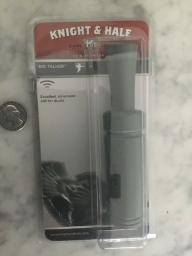 NEW KNIGHT & HALE BIG TALKER DUCK CALL USA DRAKE MALLARD WATERFOWL NIP POLYCARB - Picture 3 of 7