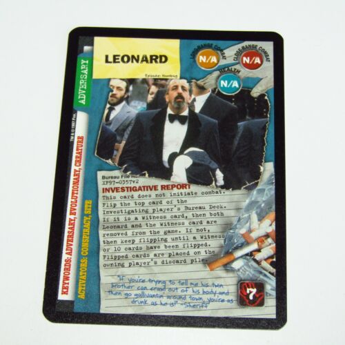 The X-Files CCG ~ Premiere ~ Truth ~ 101361 ~ Promo ~ Tarjetas raras y ultra raras - Imagen 27 de 58