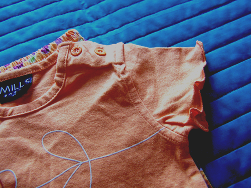 🌸🌸🌸MILLS Babys 2 tlg. Mädchen- Set Gr. 74 luftige Sommerhose & T-Shirt🌸🌸🌸 - Bild 4 von 4