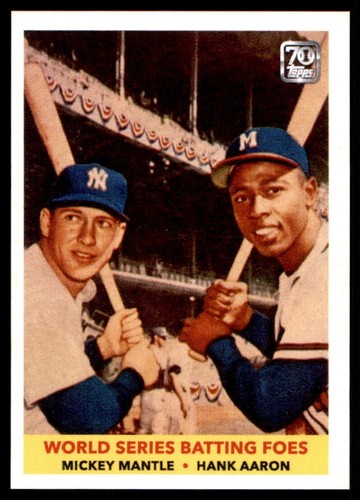 2021 Topps X Mickey Mantle singoli 1-50 (Scegli le tue carte) - Foto 16 di 101