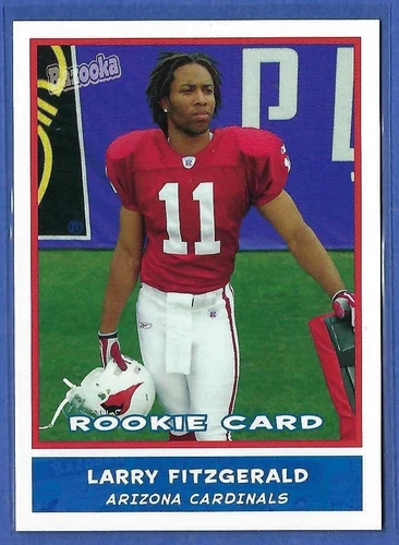 2004 Topps Bazooka Larry Fitzgerald NFL Rookie Football Card RC #175