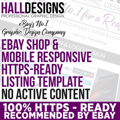 Ebay Store Shop Banner Logo Listing Template Design Service
