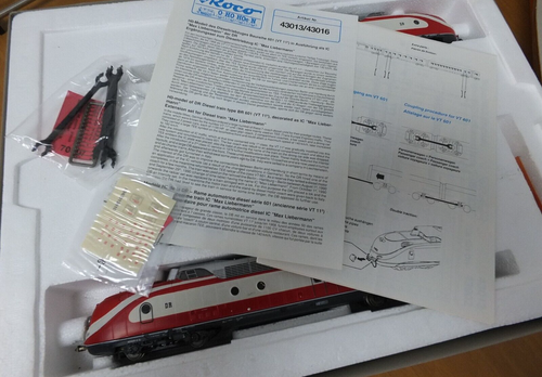 Roco 43013 HO gauge VT 11.5 TEE 4 car set DR Max Liebermann - Imagen 17 de 17