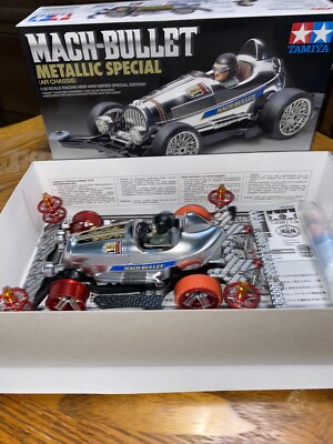 MACH-BULLET LLIC SPECIAL ARシャーシ Tamiya Mini 4wd Mach Bullet Metallic Special With AR Chassis