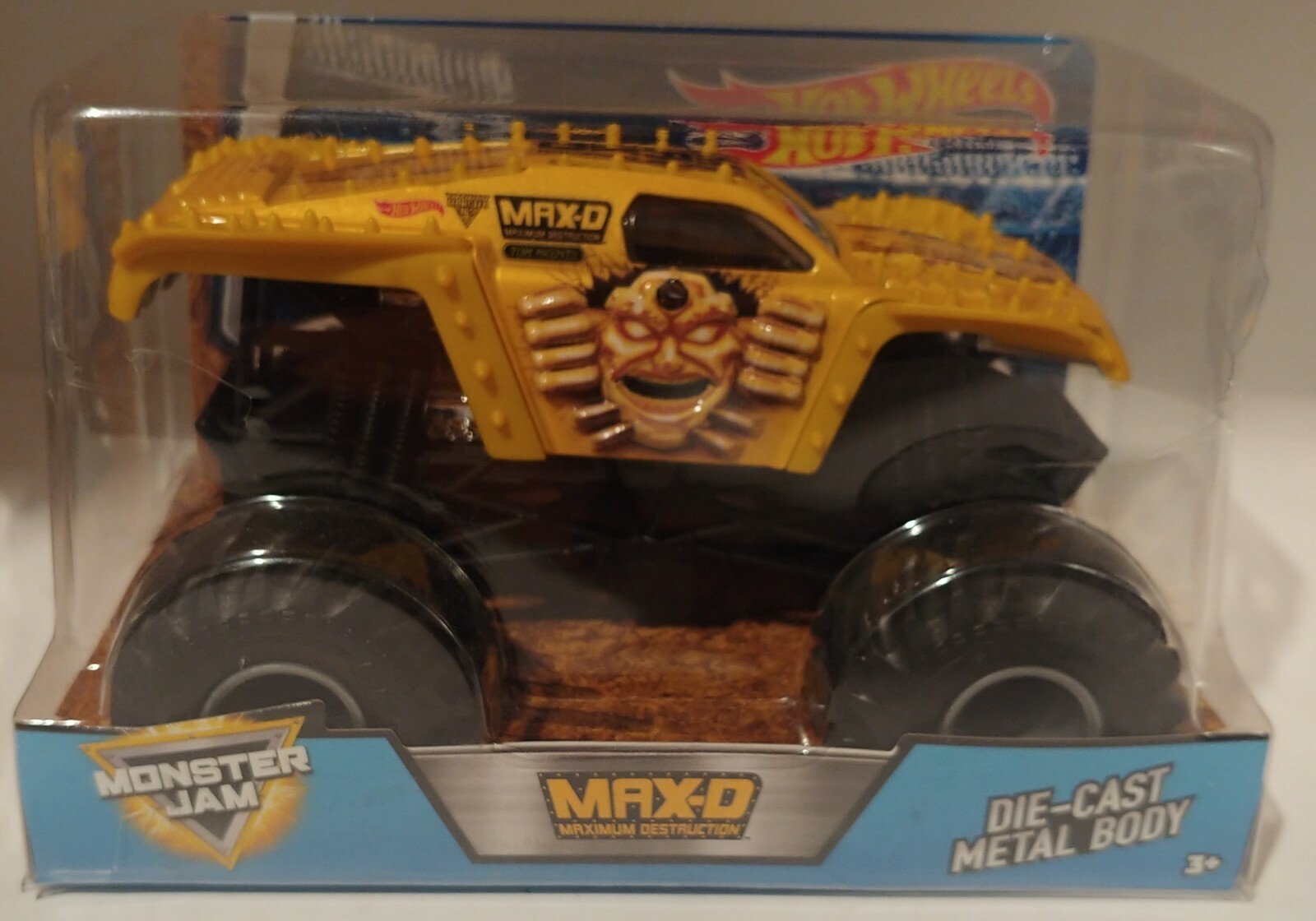 gold max d monster truck toy