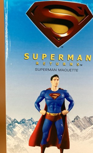 Maqueta Superman de porcelana DC Superman Returns. Edición limitada. #273/1750 con certificado de autenticidad - Imagen 9 de 11