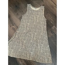 Amazon Essentials Leopard Print Tank Dress Casual Sleeveless S