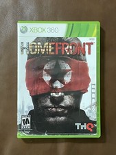 Homefront (Microsoft Xbox 360, 2011) Case & UNSCRATCHED DISC- No Manual