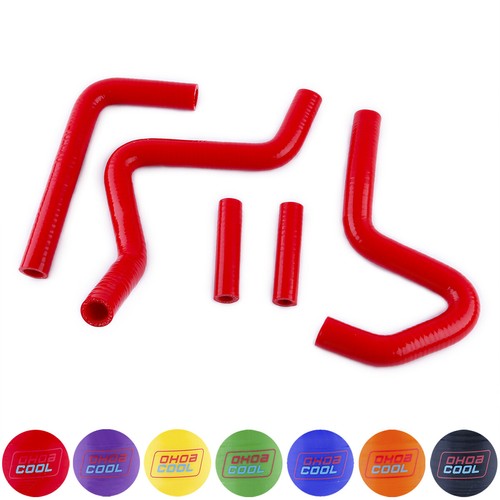 Kits de manguera radiador refrigerante de silicona de 2 tiempos Fit KAWASAKI 2003 2004 KX250 KX 250 - Imagen 4 de 9