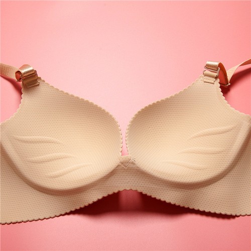 Women Wireless Push Up Bra Seamless Deep V Soft Padded Everydays Bra sujetador - Picture 12 of 42