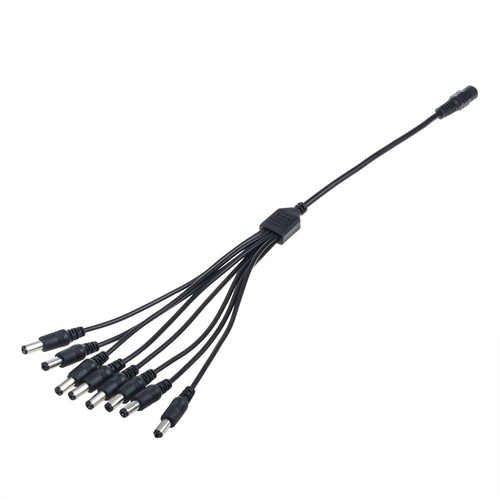 8CH 8 Channel Power Supply Splitter for BNC Security Cameras 1-8 Q-See Cable PSU - Picture 4 of 5
