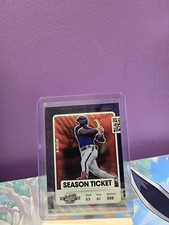 Adolis Garcia 2021 Contenders OPTIC SEASON TICKET RED WAVE card #25 Texas Ranger