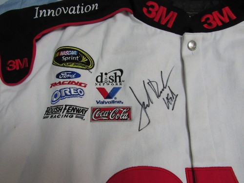 Giacca da corsa Greg Biffle Jack Rousch firmata Nascar 3M Chase Authentics taglia 3X - Foto 3 di 8