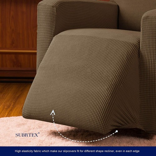 Subrtex Recliner Stretch Sofa Slipcover Cover Furniture Protector Couch Covers - Picture 46 of 130