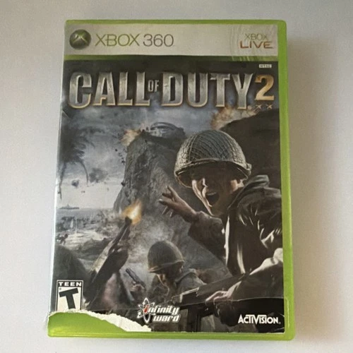 Activision Call of Duty 2 Xbox 360 2005 Shooter Action Manual Included T-Teen