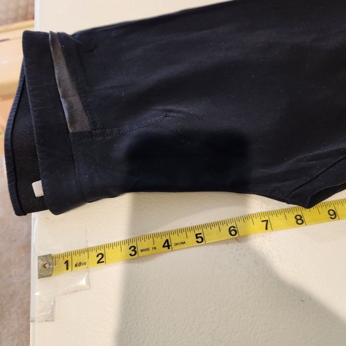 Helmut Lang Womens Black Reflex Stretch Business Casual Leggings Size Small - Picture 10 of 11