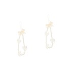 2pcs Perle Bow Knot Design Telefonkette DIY Anhänger Kettenhängedekoration