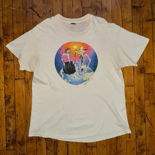 Grateful Dead Dance For Disarmament Stanley Mouse C 1980s vintage concert t-shirt, vintage, size XL, single stitch, B+ condition