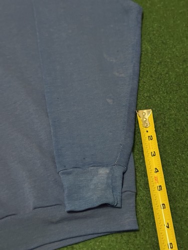 70s 80s Russell Athletic Distressed Hoodie Sweatshirt blue iconic perfection - Bild 9 von 9