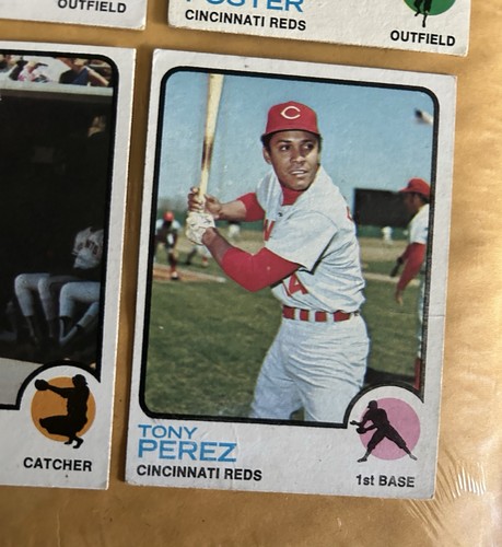 1973 Topps Cincinnati Reds Near Team Set 27 cards Rose Bench Morgan Perez Foster - Picture 14 of 24