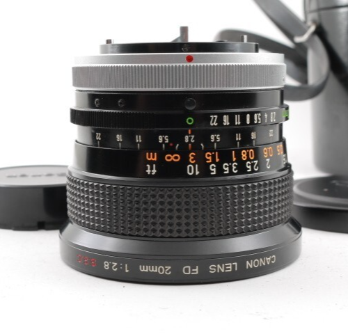 Canon FD 20mm f/2.8 s.s.c. Lente MF gran angular tipo SSC O (Exc + 5) - Imagen 7 de 9