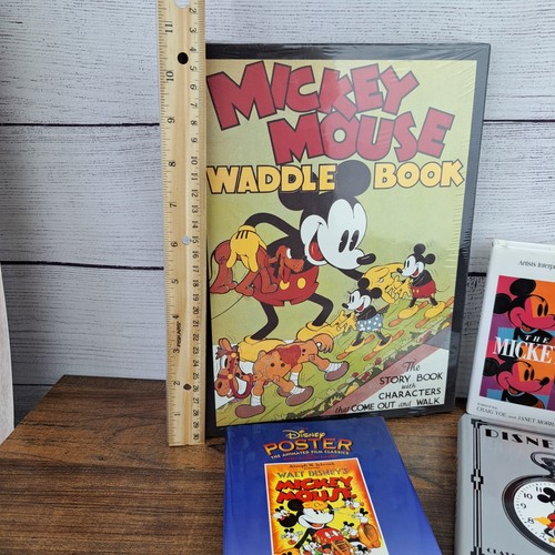 4 Books Disney Poster The Animated Film Classics Disneyana Art Of Mickey Mouse - Picture 2 of 10
