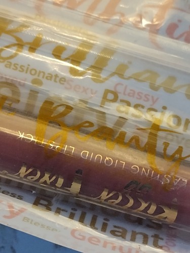 Belle Beauty by Kim Gravel KISSER FIXER Lasting Liquid Lipstick TOUCH OF MAUVE - Picture 20 of 24