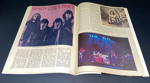 Hit Parader Magazine June 1979 KISS Boston Chicago Pink Floyd + Aerosmith Poster - Picture 10 of 13