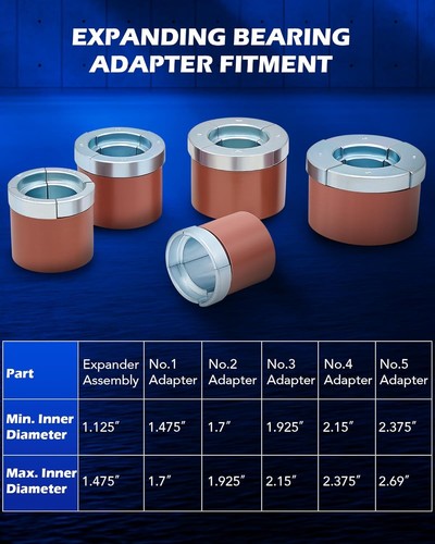 Comprehensive Camshaft Bearing Tool Set - Ideal for All Domestic and Import Cars - Picture 5 of 9