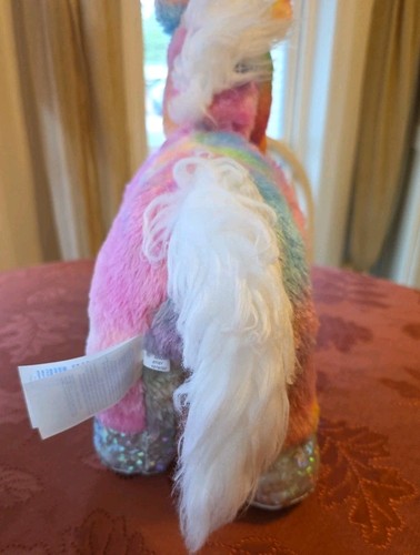 Build A Bear Rainbow Unicorn Stuffed Animal Plush BAB - Picture 4 of 7
