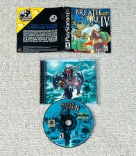 Breath of Fire IV, 4  (PlayStation 1, PS1) - Complete CIB - Tested - Authentic