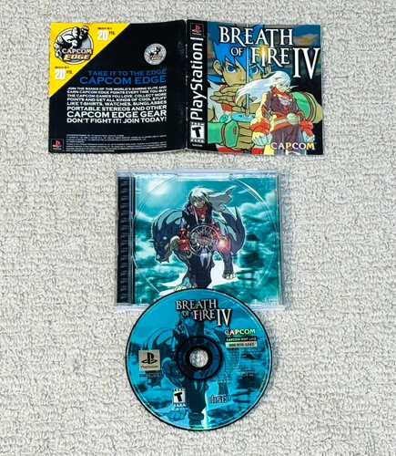 Breath of Fire IV, 4 (PlayStation 1, PS1) - Komplett CIB - Getestet - Original - Bild 1 von 6
